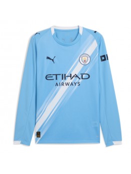 Billige Manchester City Hjemmedrakt 2025-26 Langermet